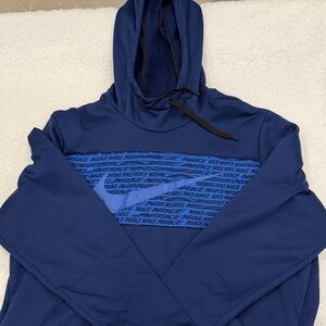 Nike Men's Navy Blue Hoodie